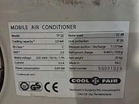 5x airco, eurom, tristar, coolfair, qlima - afbeelding 7 van  11