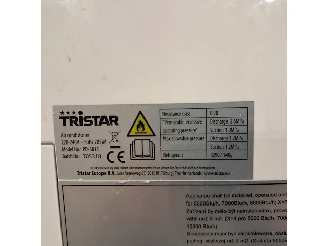5x airco, eurom, tristar, coolfair, qlima - afbeelding 11 van  11