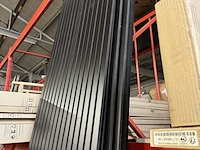 5x akoestische wandpaneel zwart - afbeelding 2 van  4