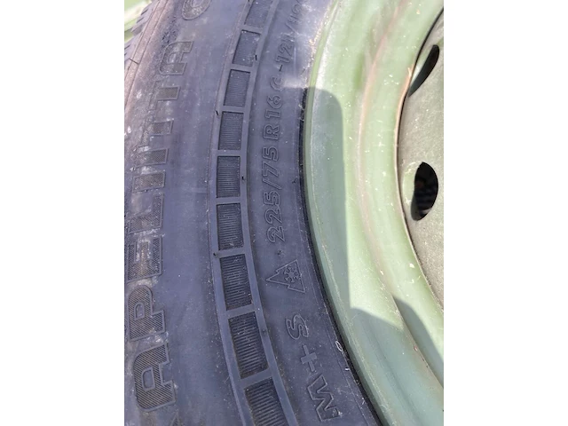 5x band met velg 5x130 g klasse (met spijker banden), hakkapelitta, 4x4 terreinwagen 16 inch - afbeelding 2 van  13