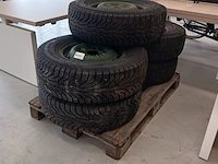 5x band met velg 5x130 g klasse (met spijker banden), hakkapelitta, 4x4 terreinwagen 16 inch - afbeelding 1 van  13