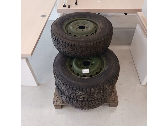 5x band met velg 5x130 g klasse (met spijker banden), hakkapelitta, 4x4 terreinwagen 16 inch - afbeelding 6 van  13