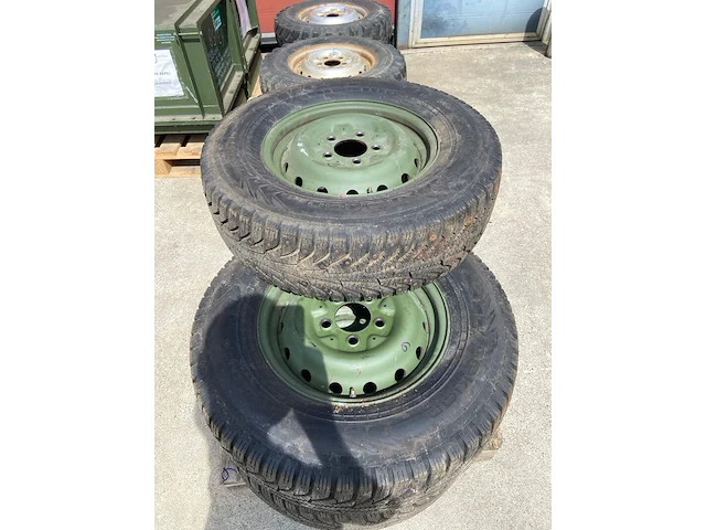 5x band met velg 5x130 g klasse (met spijker banden), hakkapelitta, 4x4 terreinwagen 16 inch - afbeelding 11 van  13