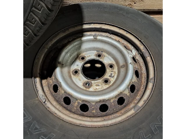 5x band op velg, continental, crosscontact lx - afbeelding 3 van  12