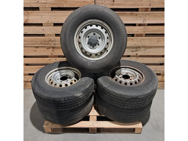 5x band op velg, continental, crosscontact lx - afbeelding 5 van  12