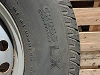 5x band op velg, continental, crosscontact lx - afbeelding 8 van  12
