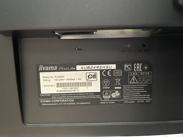 5x beeldscherm 23.8" iiyama, xub2492hsu - afbeelding 4 van  7
