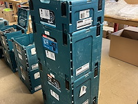 5x bouwgereedschap, 1x 18v accu, 1x lader, m-boxen makita, 1x djv182zj, 1x dhr242zjv, 1x dhs630zj, 2x ddf484rt3j - afbeelding 6 van  6