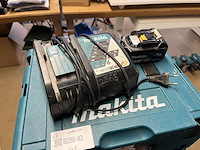 5x bouwgereedschap, 1x 18v accu, 1x lader, m-boxen makita, 1x djv182zj, 1x dhr242zjv, 1x dhs630zj, 2x ddf484rt3j - afbeelding 5 van  5