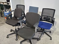 5x bureaustoel en 1x bureau, o.a ahrend - afbeelding 18 van  24