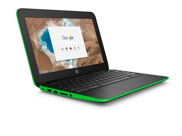 5x chromebook hp, 11 g5 ee, groen - afbeelding 1 van  11