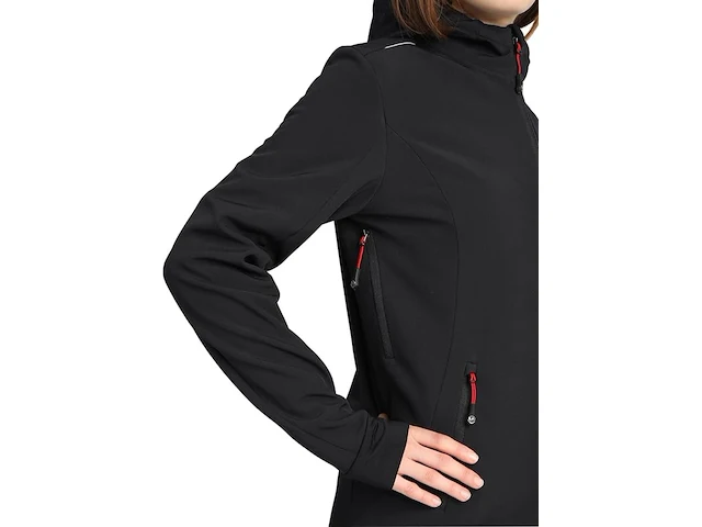 5x dames softshell jas maat xs ultrasport advanced - afbeelding 4 van  6