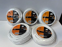 5x datakabel rj45 cat 6 20 meter, q-link - afbeelding 1 van  1