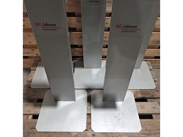 5x desinfectiezuil met dispenser, rical - afbeelding 3 van  8
