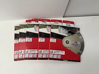 5x diamantschijf 230mm tegel kwb - afbeelding 1 van  1