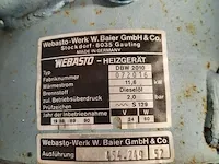 5x diesel kachel in onderdelen webasto - afbeelding 4 van  16