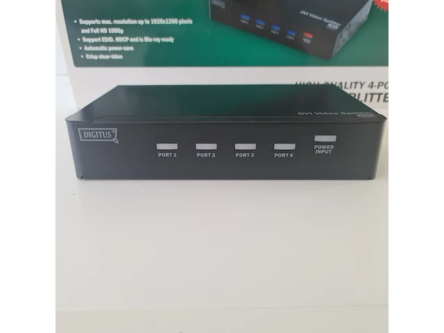 5x digitus dvi video splitter 4xpc digitus, dc-42211 - afbeelding 3 van  8