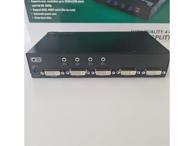 5x digitus dvi video splitter 4xpc digitus, dc-42211 - afbeelding 4 van  8