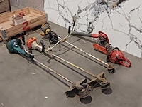 5x divers tuingereedschap, o.a. stihl, husqvarna en kawasaki - afbeelding 1 van  13