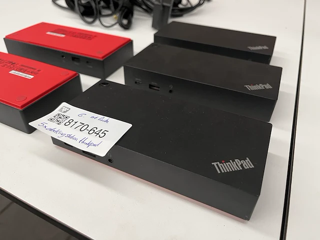 5x docking station lenovo thinkpad - afbeelding 2 van  7