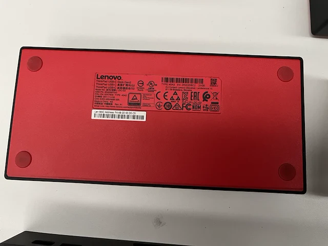 5x docking station lenovo thinkpad - afbeelding 5 van  7