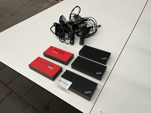 5x docking station lenovo thinkpad - afbeelding 7 van  7