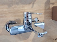 5x douche/badkraan, diverse merken, chroom - afbeelding 3 van  6