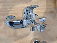 5x douche/badkraan, diverse merken, chroom - afbeelding 5 van  6
