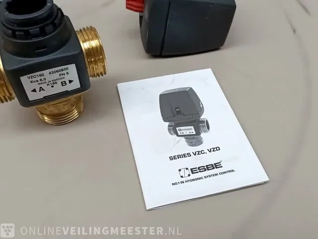 5x driewegklep - zone afsluiter esbe, vzc / vzd - afbeelding 3 van  6