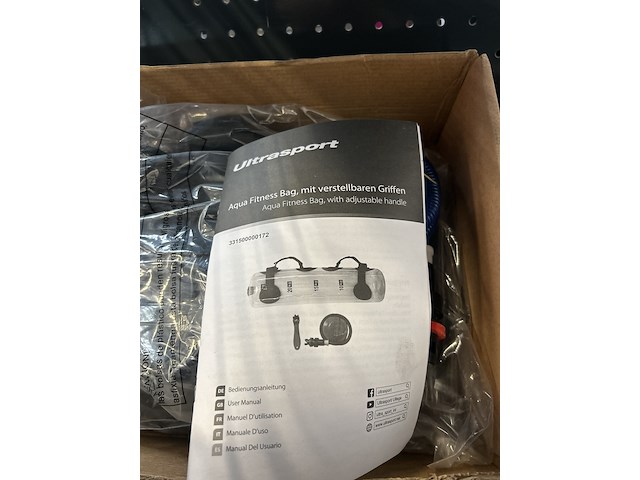 5x fitness artikelen w.o. aqua bag, pols-/enkelgewicht ultrasport - afbeelding 6 van  7