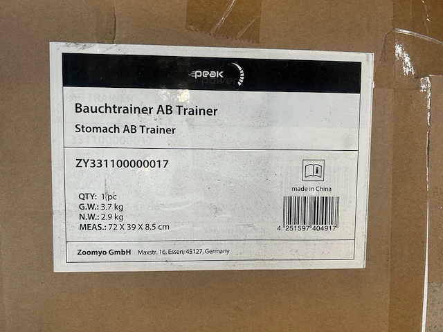5x fitness buiktrainer zoomyo - afbeelding 5 van  5
