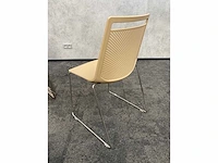 5x gaber akami - nestelbare kantinestoel - beige - afbeelding 4 van  7