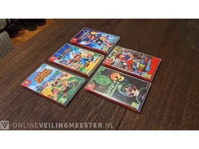 5x game nintendo switch - afbeelding 1 van  16