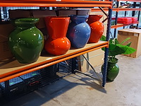 5x gekleurde vaas, des pots - afbeelding 1 van  11