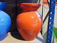 5x gekleurde vaas, des pots - afbeelding 10 van  11