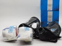 5x gelaatsmasker en 2x filter o.a sperian