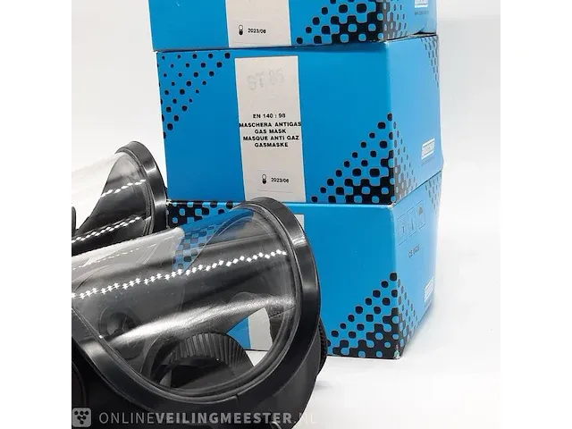 5x gelaatsmasker en 2x filter o.a sperian - afbeelding 9 van  9