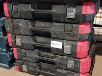 5x gereedschapkoffer met inhoud geodore, red 5807.2100 - afbeelding 1 van  6
