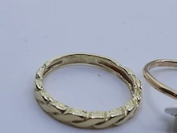 5x gouden ring, 14 karaats - afbeelding 3 van  11