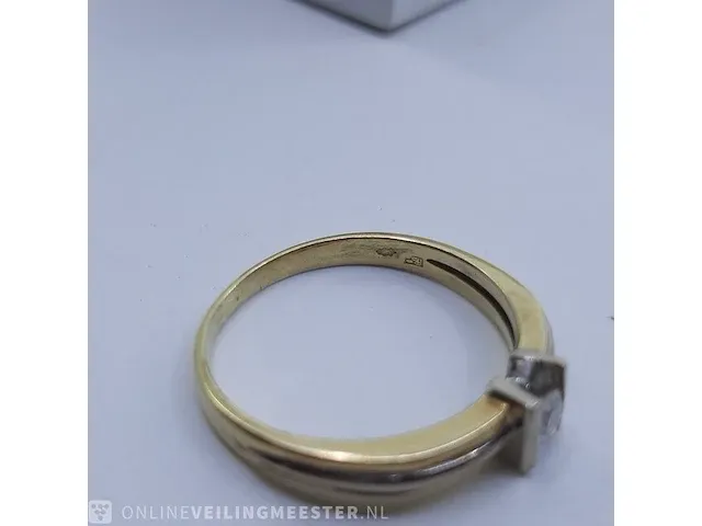 5x gouden ring, 14 karaats - afbeelding 3 van  13