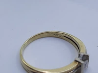 5x gouden ring, 14 karaats - afbeelding 3 van  13