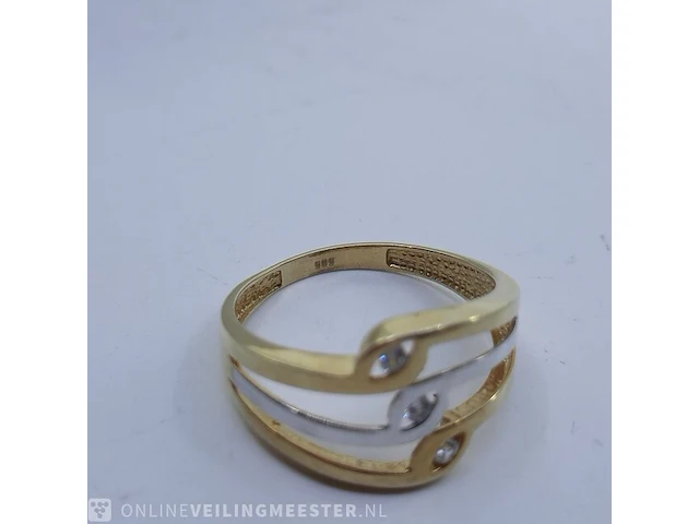 5x gouden ring, 14 karaats - afbeelding 4 van  13