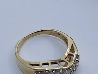 5x gouden ring, 14 karaats - afbeelding 4 van  12
