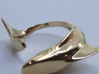 5x gouden ring, 14 karaats - afbeelding 9 van  9