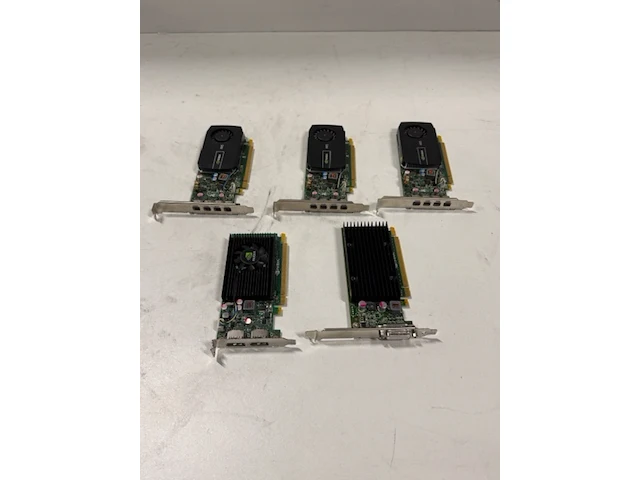 5x grafische videokaart nvidia - afbeelding 1 van  7