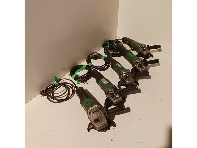5x haakse slijper, hitachi en hikoki - afbeelding 12 van  32