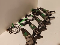 5x haakse slijper, hitachi en hikoki - afbeelding 12 van  32