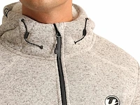 5x heren gebreid fleecejack 4x maat m, 1x maat l ultrasport - afbeelding 3 van  7