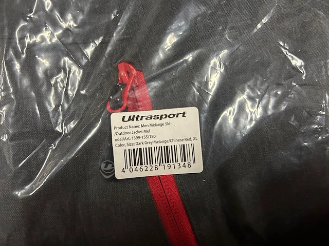 5x heren ski/outdoorjas ultrasport, mélange - afbeelding 5 van  5