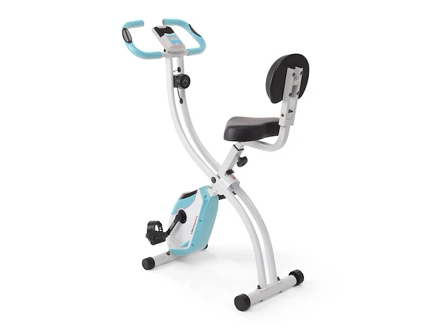 5x hometrainer opvouwbaar ultrasport, f-bike 200b, zwart/rood - afbeelding 1 van  9